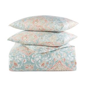 Charter Club Damask Designs Terra Mesa FULL / QUEEN Duvet & 2 Shams Set MULTI